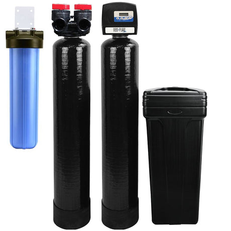 Whole House System with High Efficiency Softener for 3-4 Bathrooms