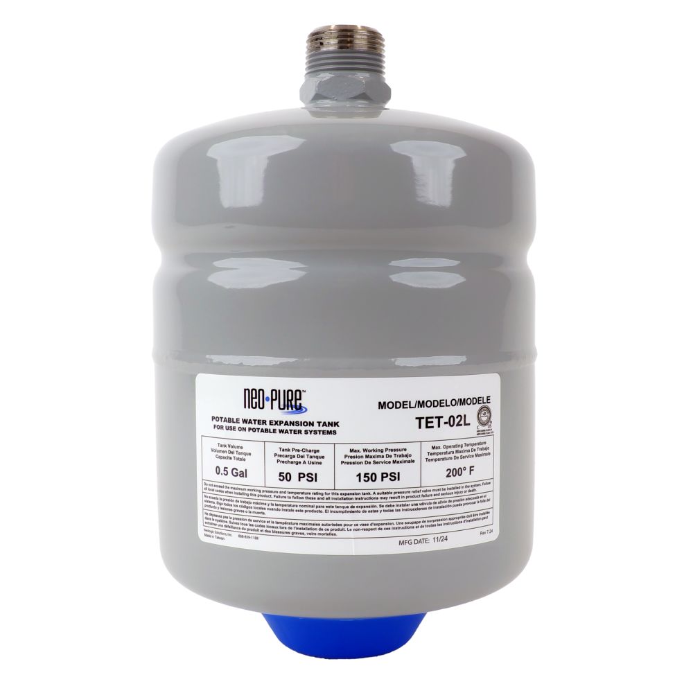 Neo-Pure Thermal Expansion Tank 0.52 gal (2 Liter) 3/4 MNPT - White,New Products : American Fashion Style Bags On Sale