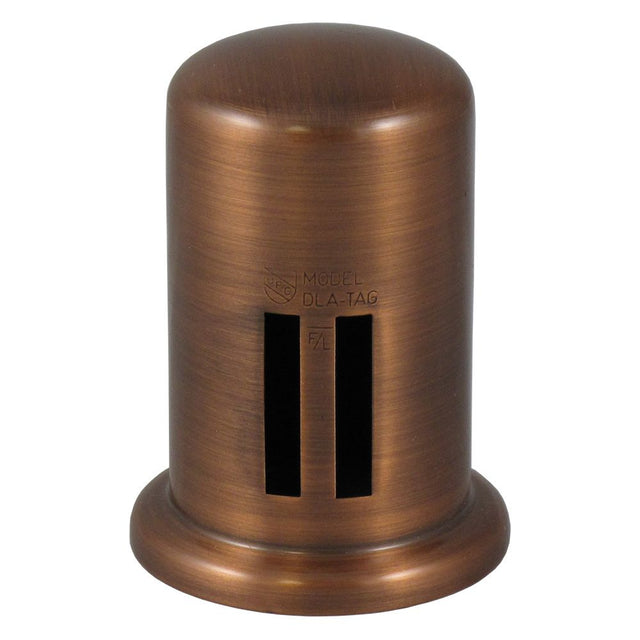 Brass Cover Cap for Twin Inlet Air Gap - Antique Copper