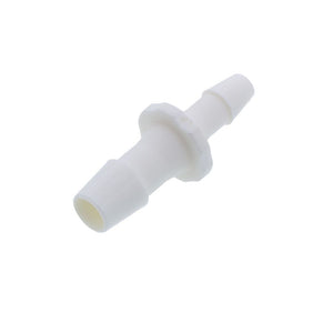 FitQuik Nylon Tube to Tube Straight Reducer Fitting - 3/8" ID barb x 1/4" ID - White