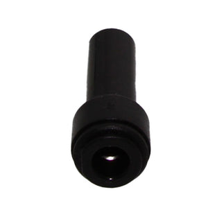 John Guest Reducer Stem Black Acetal - 6mm x 8mm Stem