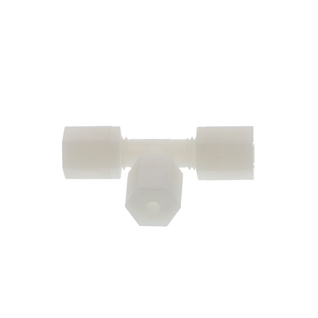 JACO 70-2-N-O Nylon Union Tee 1/8 OD Tube x 1/8 OD Tube x 1/8 OD Tube