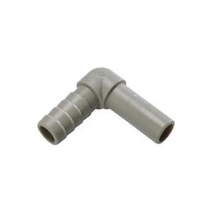 NeoFit - Acetal Gray Stem Barb Elbow Connector 3/8"stem x 8mm [5/16"] barb