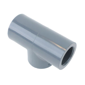 Schedule 80 PVC Tee 1/2" Socket x Socket x FPT