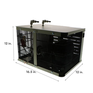 Crystal Mountain ICS-P1GFG1C Iceberg Chiller w/ Expansion Chamber 110V