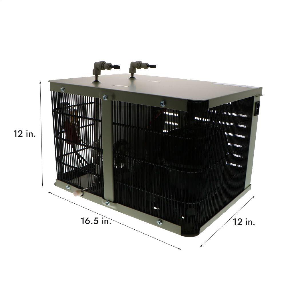 Crystal Mountain ICS-P1GFG1C Iceberg Chiller w/ Expansion Chamber 110V