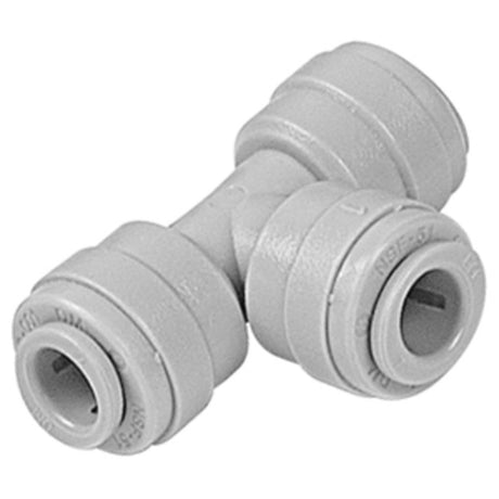 NeoFit - Gray Union Tee- 3/8" tube OD