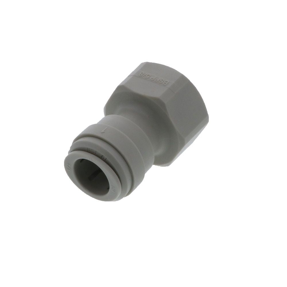 DMfit Female BSPP Connector Flat Type - 1/2" Push-in x 5/8 BSP[P]