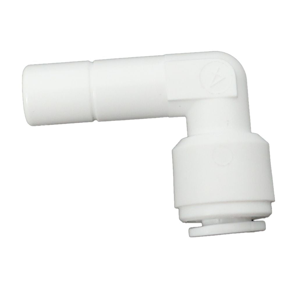 Union Elbow Stem Acetal 1/4 qc x 3/8 stem