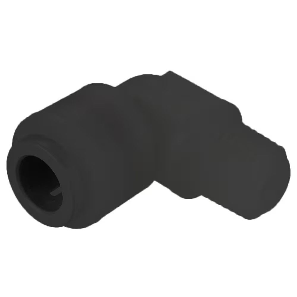 Parker TrueSeal Push in Tube Fitting - 3/8 OD - 1/4 OD - FB6ME4-HBLK