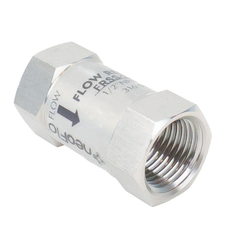neoFlo Stainless Steel Flow Control 2 gpm 316SS 1/2 FPT