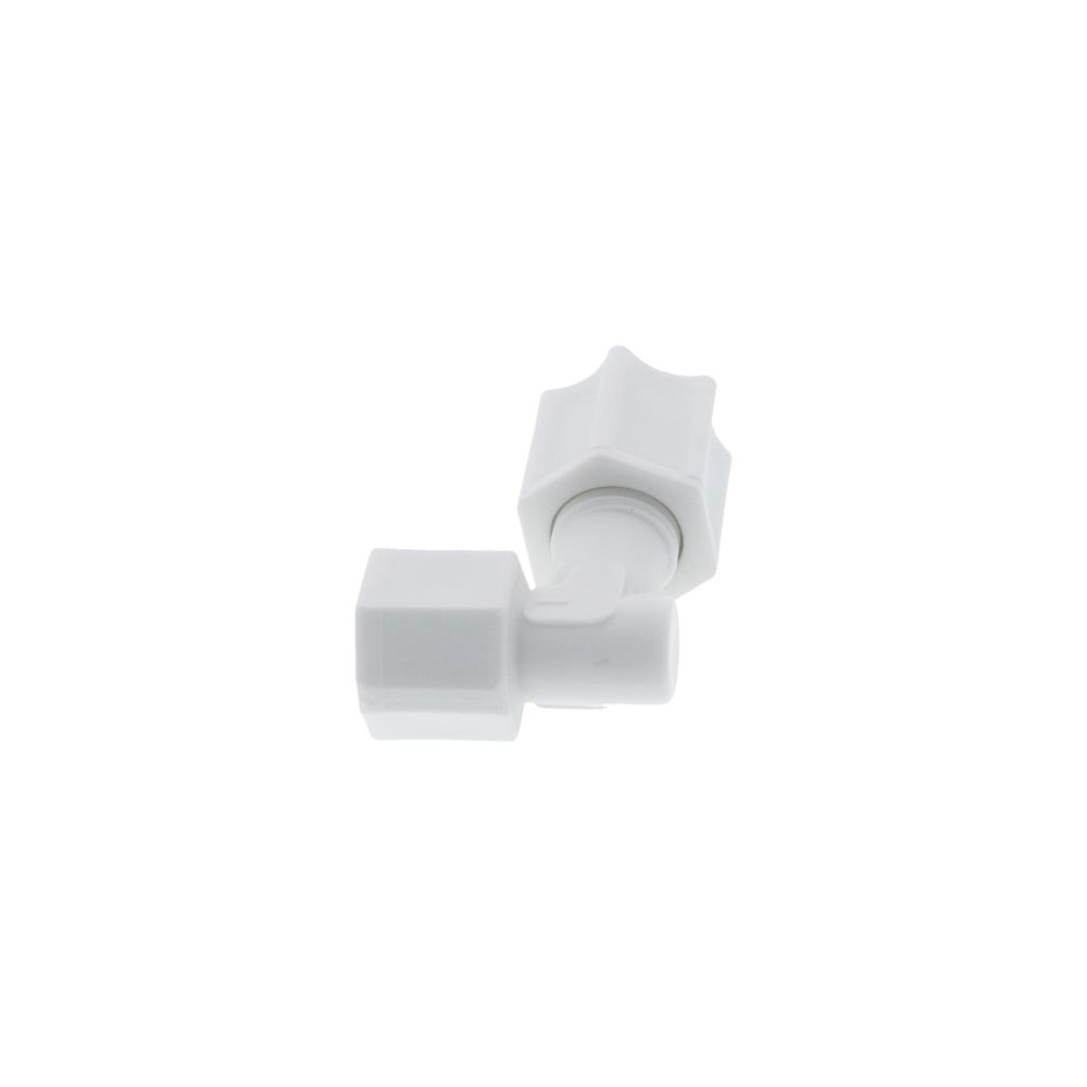 JACO 45-4-2-P-PG Polypropylene Female Elbow 1/4 OD Tube x 1/8 FPT