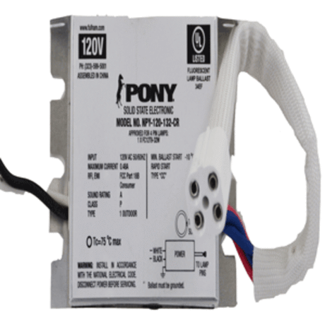 Fulham Pony Electronic Ballast NPY-120-132-CR