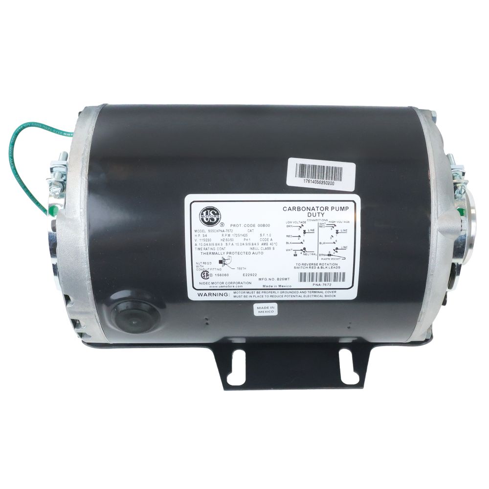 Procon MOTOR, ELECTRIC, 1/2HP, 50/60HZ, 120/208V, 1PH, 1725RPM, 48Y Frame