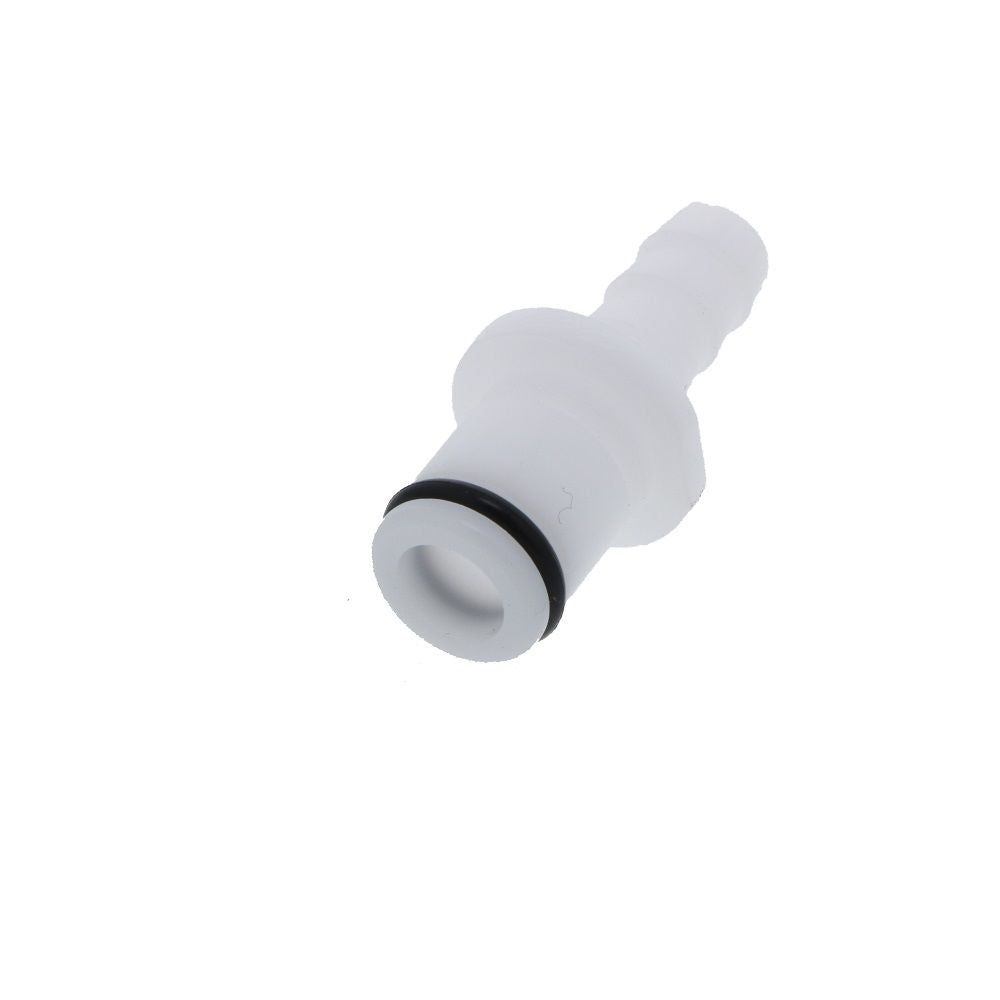 PLC22004V In-Line Hose Barb Coupling Insert 1/4 ID Barb FKM [Viton] O-rings