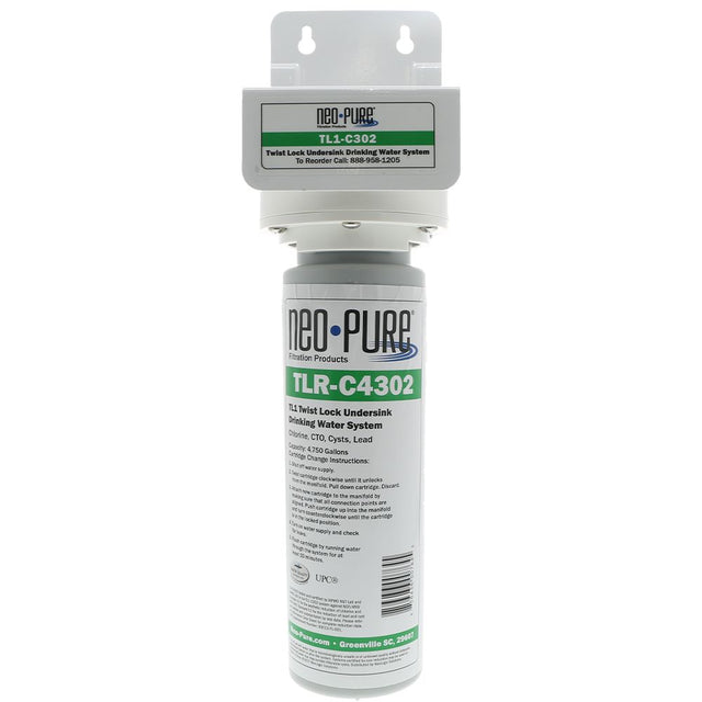 Neo-Pure TL1-C302 Twist Lock Undersink Drinking Water System