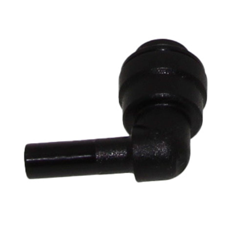 John Guest 6mm x 6mm Acetal Plug In Elbow - Black