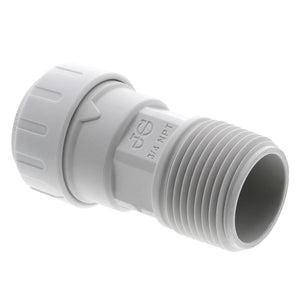 John Guest Male Connector PEX - 1/2 CTS x 3/4 NPT