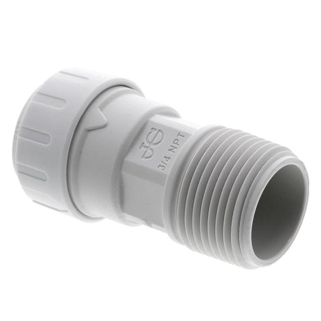 John Guest Male Connector PEX - 1/2 CTS x 3/4 NPT