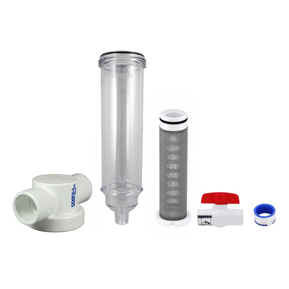 Rusco Sediment Trapper Filter SS Screen T Style 2" - 140 Mesh [104 micron]