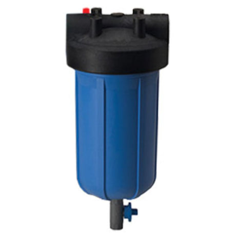Pentek 10" Big Blue Water Filter Housing with PR and Drain Valve
