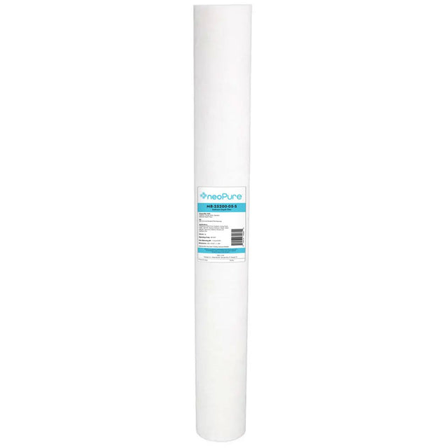 Neo-Pure MB-25200-05-S 2-1/2" x 20" Polypropylene Sediment Depth Filter 5 Mic