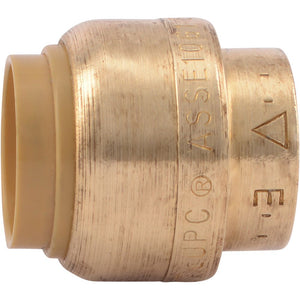 SharkBite® U514LF Lead-Free Brass Push-to-Connect End Stop - 1/2"