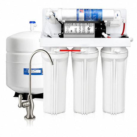 Axeon 5-Stage Reverse Osmosis System 150gpd w/ Booster Pump