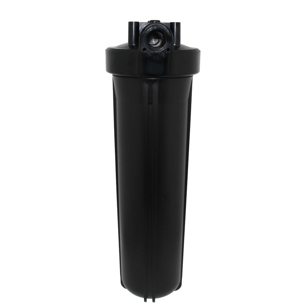 20" Neo-Pure Big Flow Filter Housing Black Cap/Black Sump 3/4" without Pressure Relief