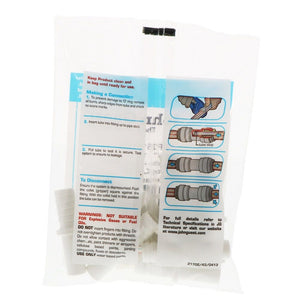 John Guest Stem Polypro Tube to Hose Stem Connector - 1/2 OD Stem x 1/2 ID Barb