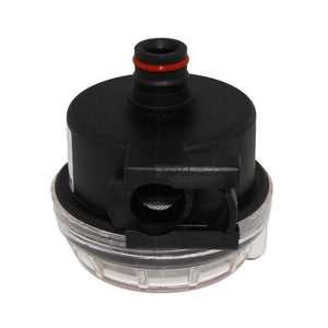 25-181 Pump Protector Strainer 40 Mesh Pump Filter SS 3/4" QA Male x 3/4" QA Female for 550 Series Pumps