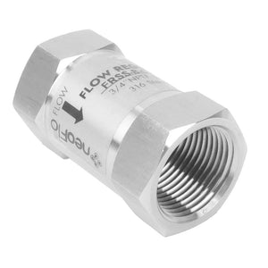 neoFlo Stainless Steel  Flow Control 8 GPM 316ss 3/4 FPT