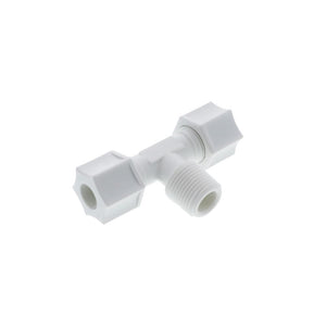 JACO 60-6-6-P-PG Polypropylene Male Branch Tee 3/8 OD Tube x 3/8 MPT