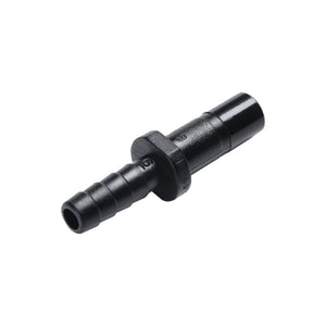 NeoFit - Acetal Black Stem Barb Connector 8mm [5/16"] stem x 3/8"barb