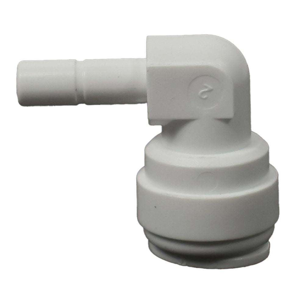 Union Elbow Stem Acetal 3/8 qc x 1/4 stem