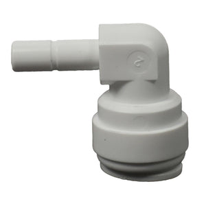 Union Elbow Stem Acetal 3/8 qc x 1/4 stem