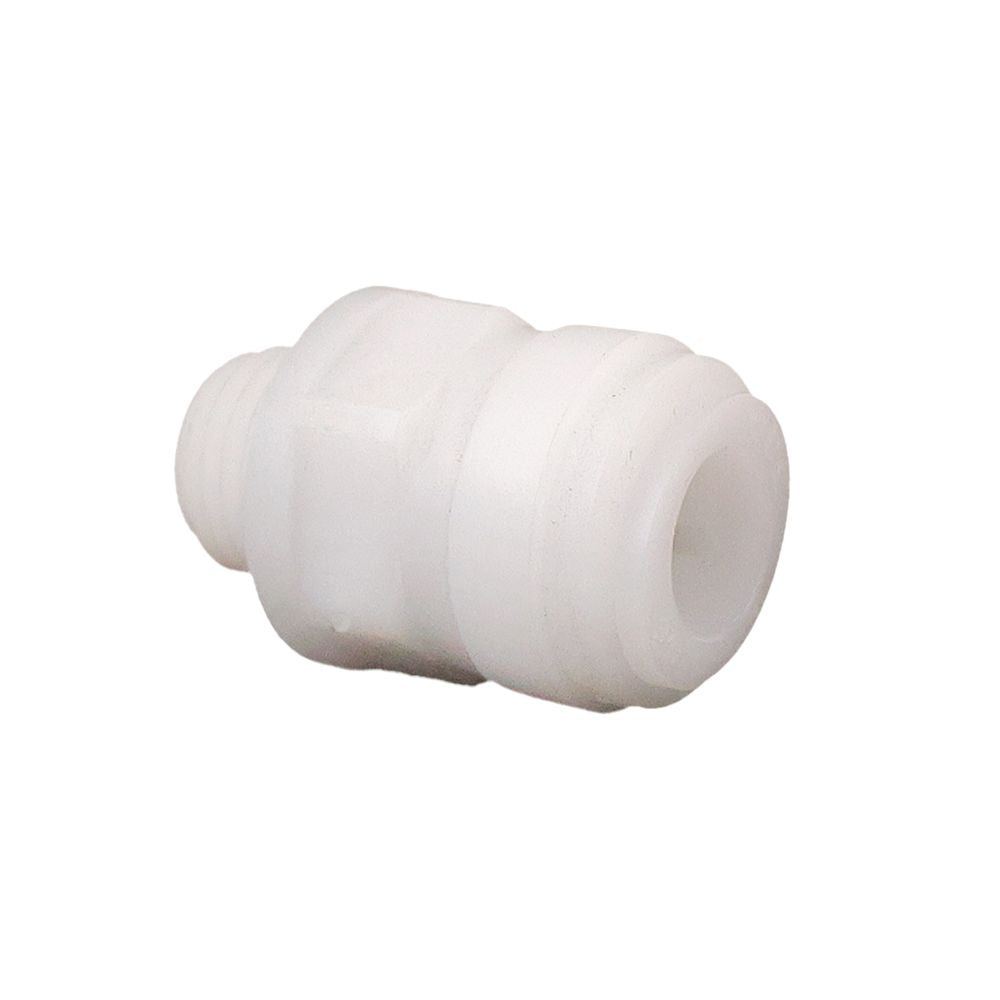 NeoFit - Acetal Natural White Male Connector 3/8" tube x 1/4"BSP[P]