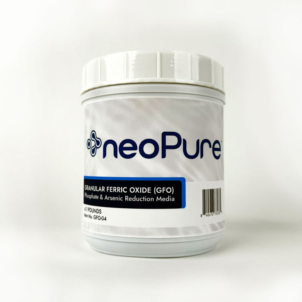 Granular Ferric Oxide [GFO] Phosphate and Arsenic Reduction Media