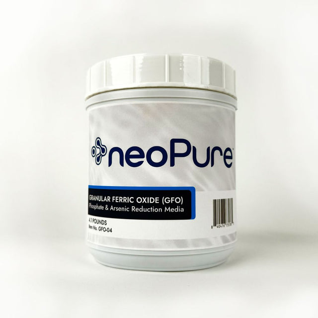 Granular Ferric Oxide [GFO] Phosphate and Arsenic Reduction Media