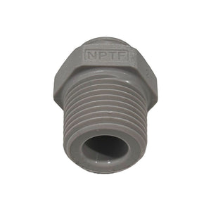 John Guest Male Connector NPTF - 1/4 x 3/8  NPTF