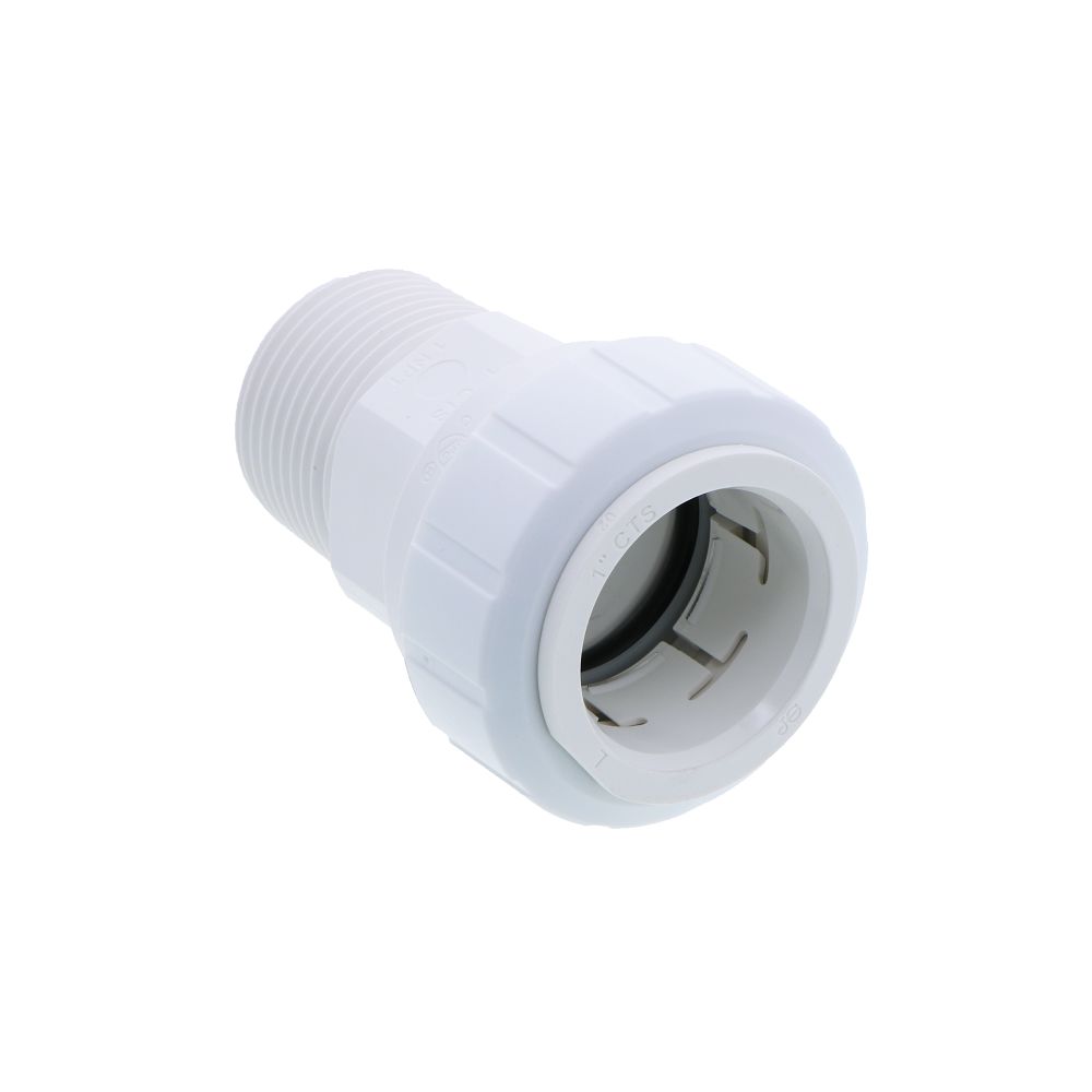 John Guest Male Connector PEX - 1 CTS x 1 NPT