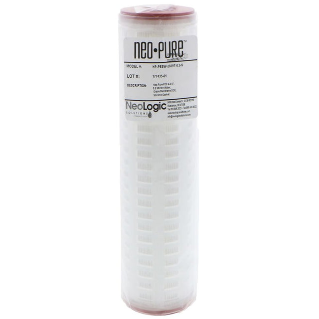 Neo-Pure 9-3/4" PES Water Grade Membrane 0.2 micron DOE Silicone O-rings