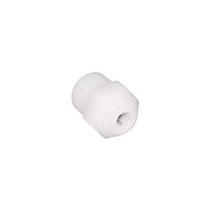 NeoFit - Acetal Natural White Male Connector- 3/8"tube OD x 1/4"NPTF