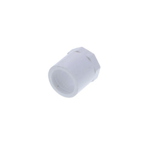 Schedule 40 PVC Bushing 3/4" Spigot x 1/2" Slip