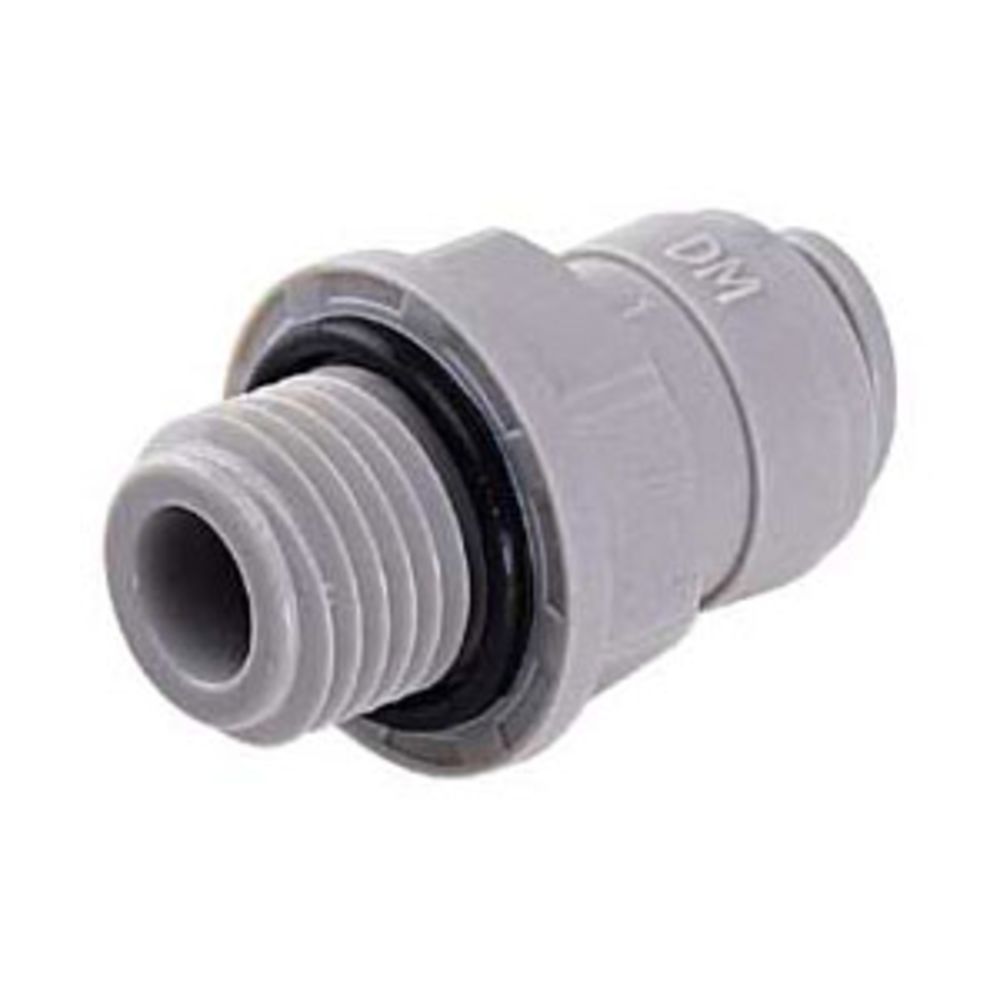 DMfit Straight BSP[P] Male - 1/4" Push-in x 1/4" BSP[P]