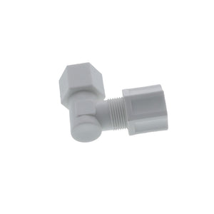 JACO 45-8-6-P-PG Polypropylene Female Elbow 1/2 OD Tube x 3/8 MPT