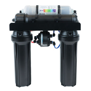 neoPure 4 Stage 50 GPD Residential Full Solution RO System, Alkaline Remineralizer, 0.5µ Post Filter and Permeate Pump