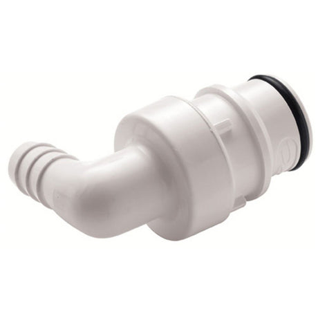 89500 NSF Non-Valved Elbow Hose Barb Coupling Insert 3/8 ID Barb