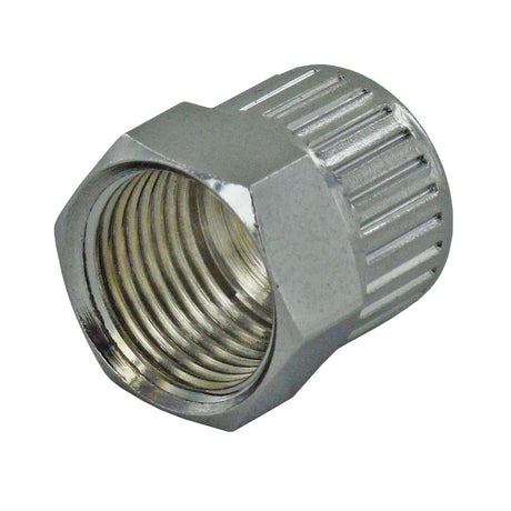 Colder 269700 Fitting - 5/32" PTF Chrome Nut