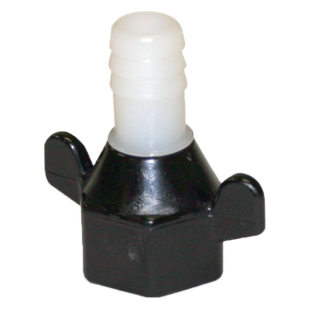 Wingnut Swivel SHURflo 1/2" FPT x 3/8 Barb Poly